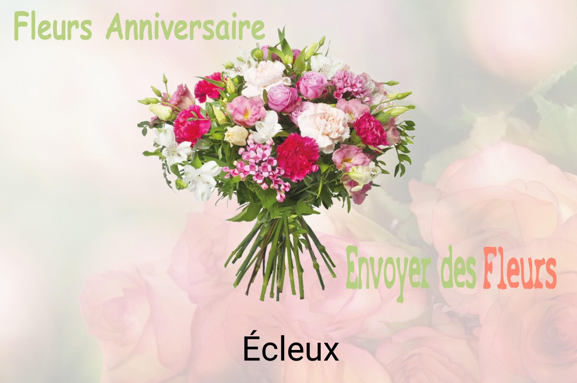 Bouquet de fleurs d’anniversaire livré à Écleux